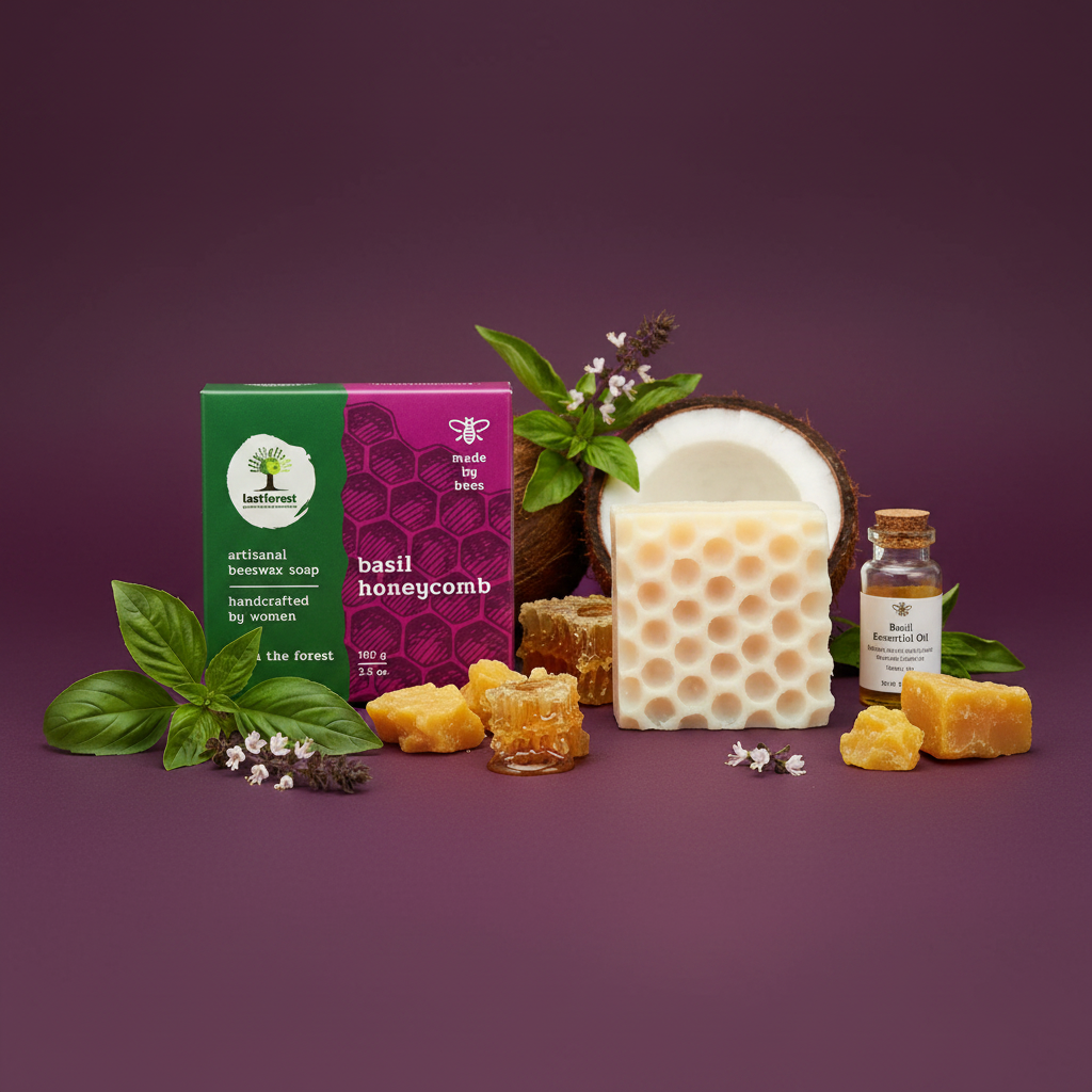 Basil Honeycomb Soap - Night Journey