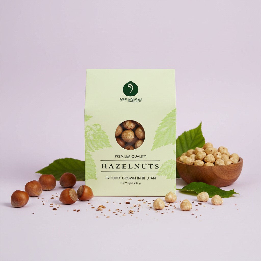 Raw Hazelnut Kernels - Alpine Haze